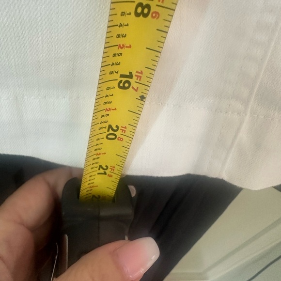 NWOT Talbots Classic White Mini Jean Skirt Sz 14 Never Worn Purchased 2024 - Picture 9 of 11